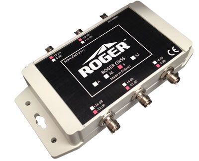 ROGER-GPS 1:5 splitter in IP67 enclosure