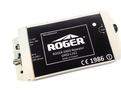 ROGER-GPS | GNSS-L1G1GA | GPS repeater unit for L1, GLONASS, Galileo, Beidou