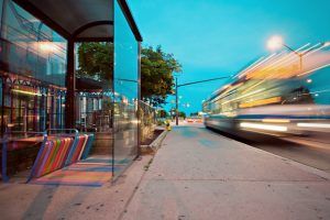 A GPS repeater in underground bus station helps ensure you don't miss the bus! 