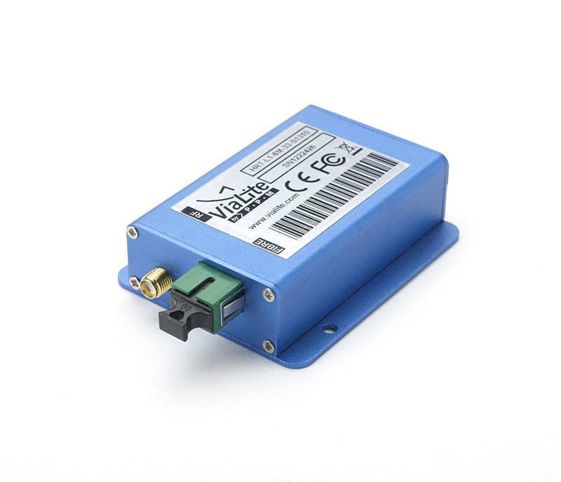 GPS over fibre TX module for transporting signal over several Km of fibre cable